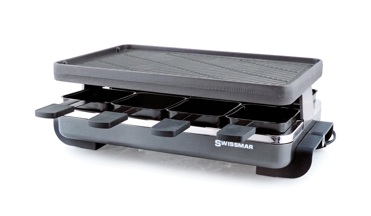 スイスマーの8人用ラクレットパーティグリル Amazon.co.jp: Swissmar Valais 8人用 ラケットパーティーグリル