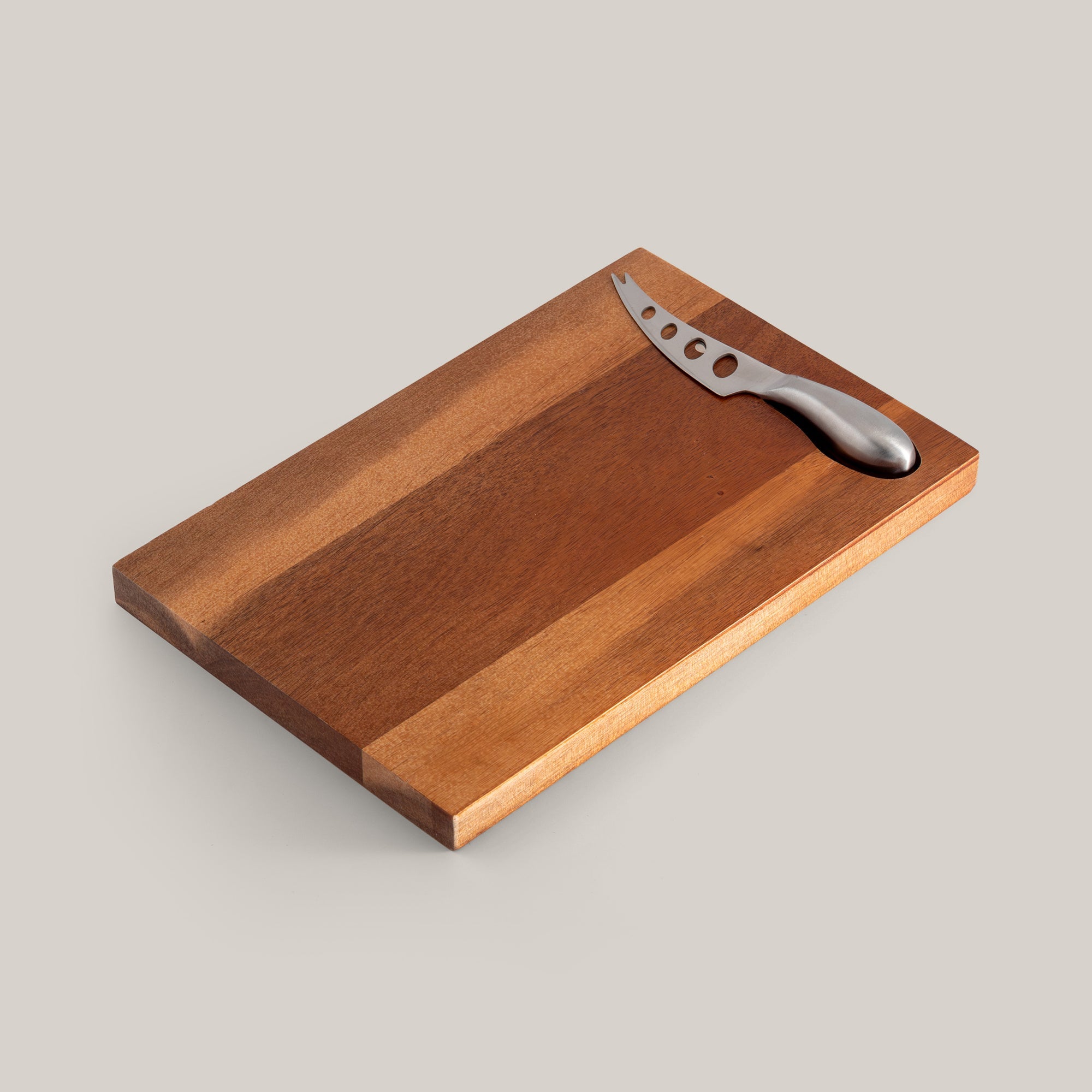 Mini Acacia Cheese Board & Knife Set