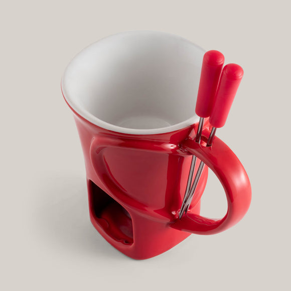 Sweetheart Chocolate Fondue Mug Set