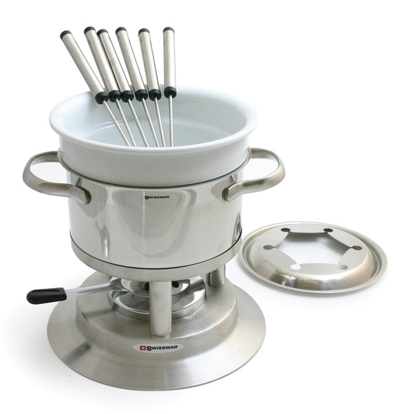 11-Piece Stainless Steel Fondue Set | Arosa | Swissmar