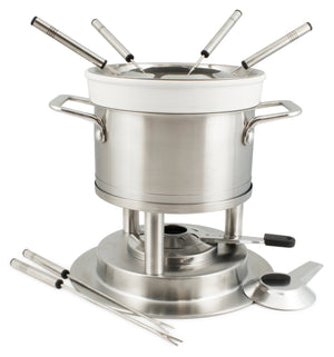 11-Piece Stainless Steel Fondue Set | Basel | Swissmar
