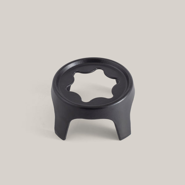 Sierra Orange 3-in-1 Cast Iron Fondue Set