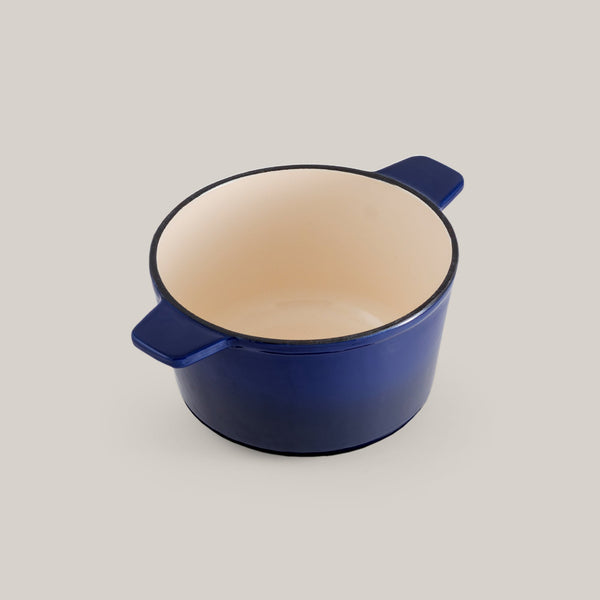Sierra Blue 3-in-1 Cast Iron Fondue Set