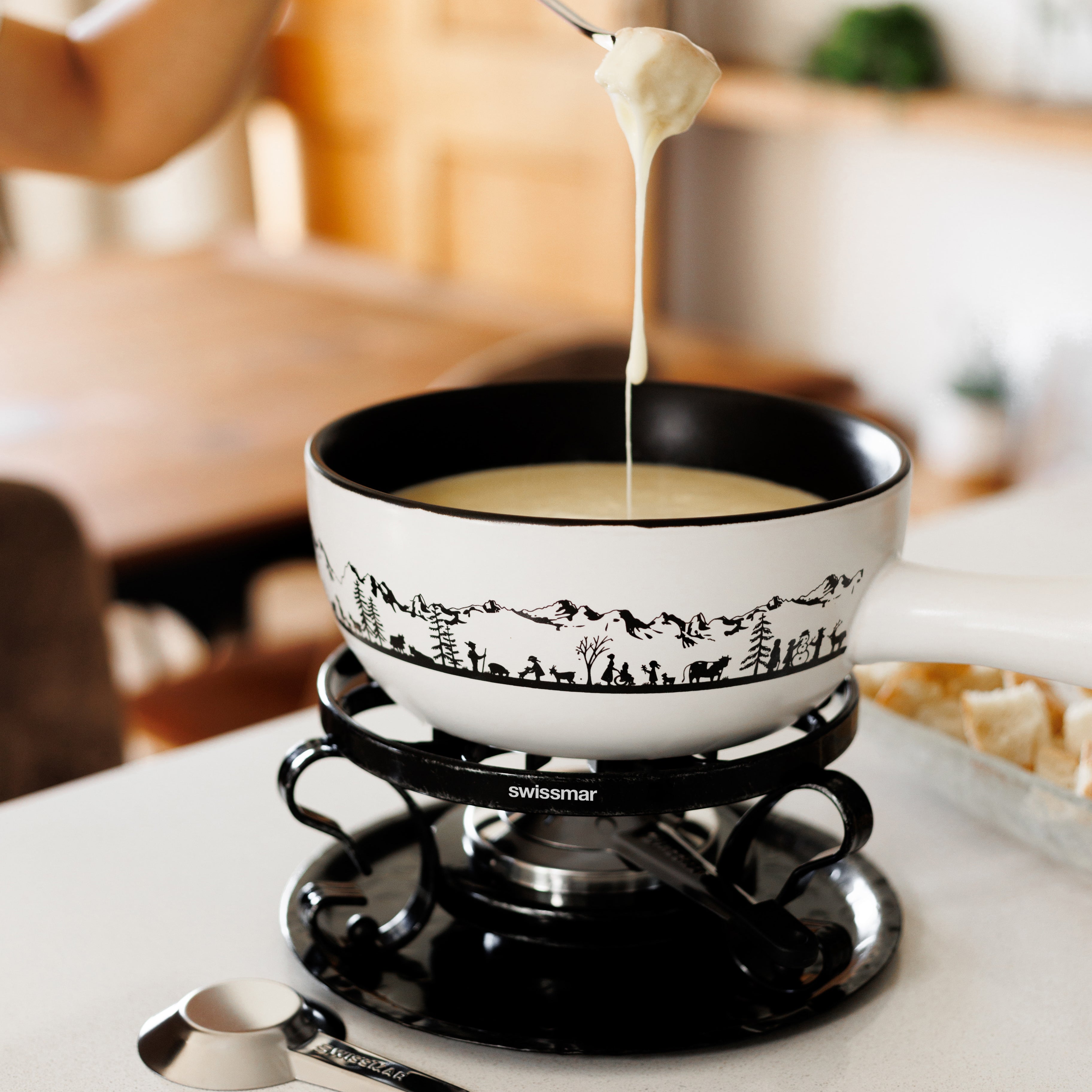 Heidi Ceramic Cheese Fondue Set