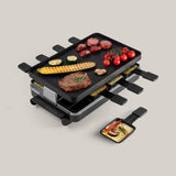 Classic Anthracite Cast Aluminum Raclette Party Grill