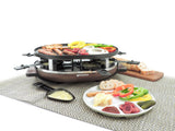 Raclette Grill | Aluminum Non-Stick Top | Matterhorn Wood Base | Swissmar