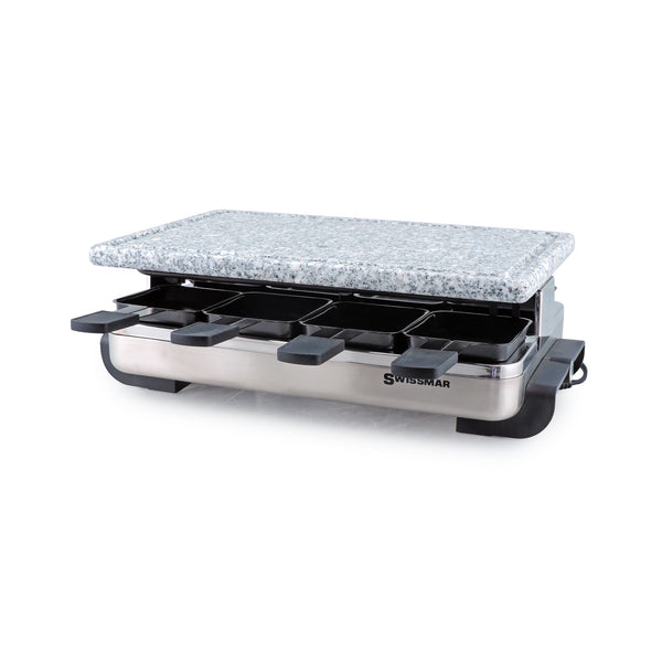 Raclette Grill | Granite Top | Classic Stainless Steel | Swissmar