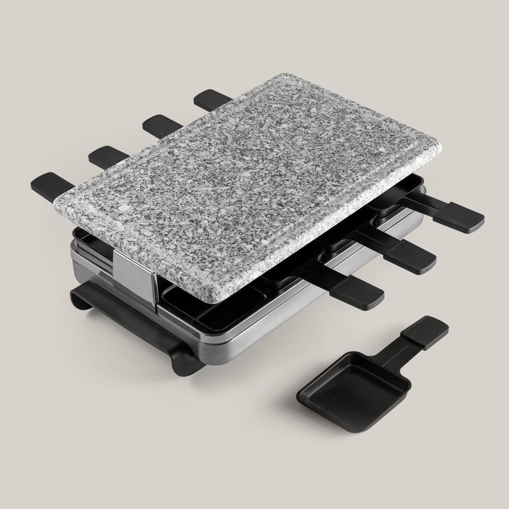 Raclette Grill | Granite Top | Classic Stainless Steel | Swissmar
