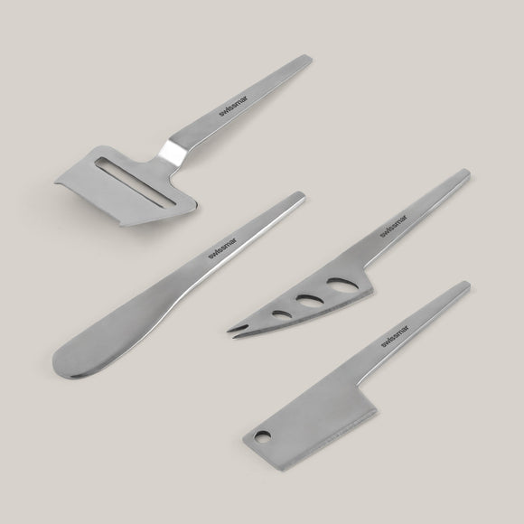 Slim-Line Stainless Steel Cheese Knife Set
