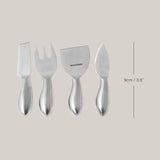 Petite Stainless Steel Cheese Knife Set