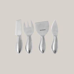 Petite Stainless Steel Cheese Knife Set