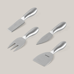 Petite Stainless Steel Cheese Knife Set