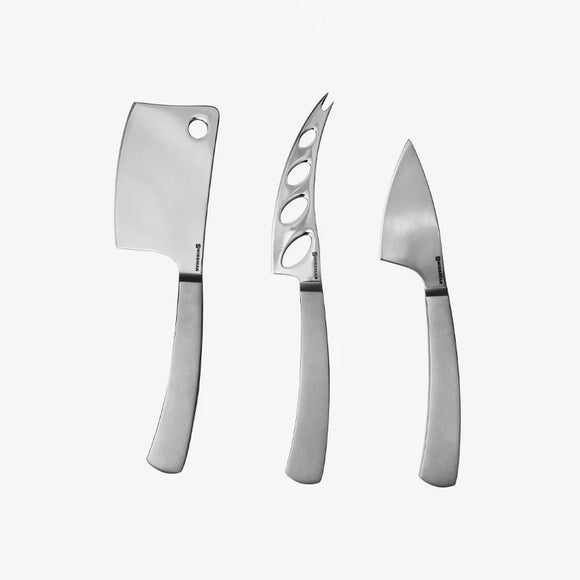 Cheese Knife Set | 3-Piece Stainless Steel | Barcelona | Swissmar